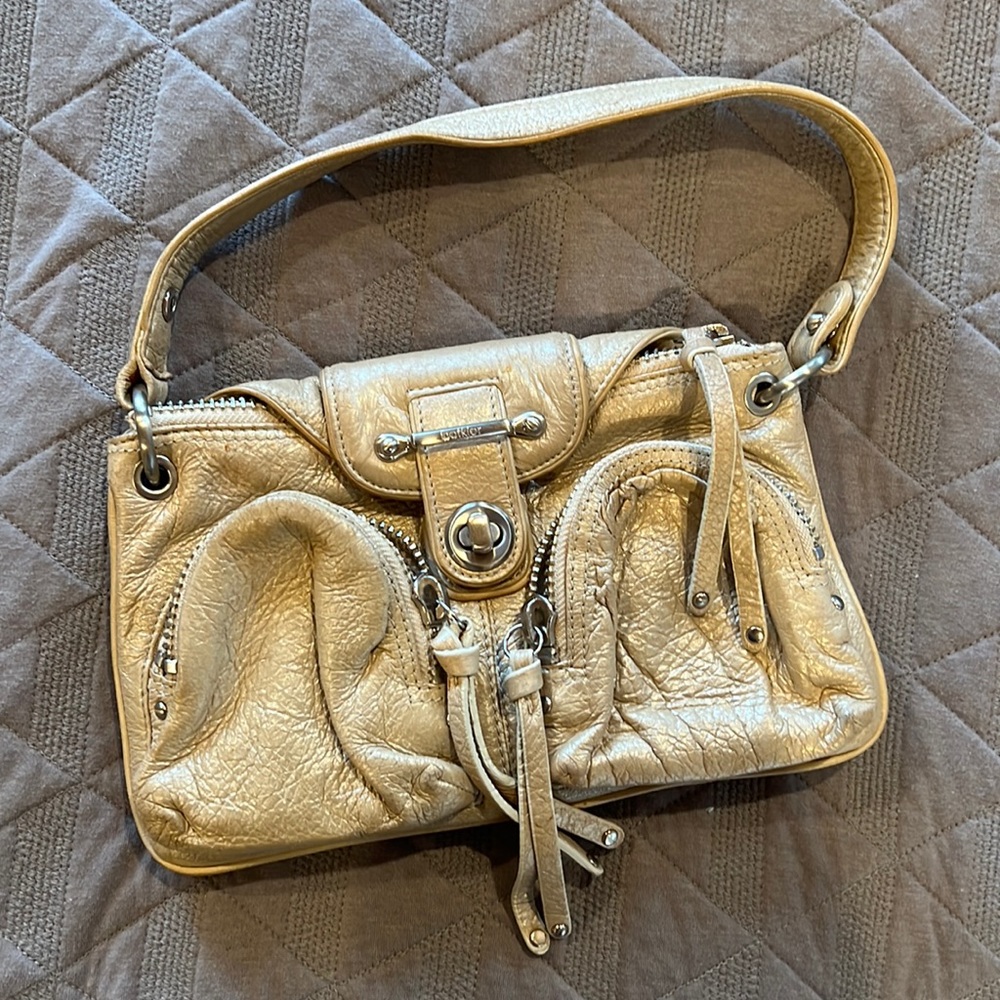 Botkier Small Gold and Silver Purse